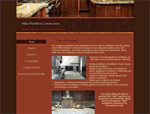 Tablet Screenshot of mikehamiltonconstruction.com